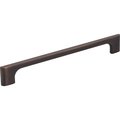 Jeffrey Alexander 192 mm Center-to-Center Brushed Oil Rubbed Bronze Asymmetrical Leyton Cabinet Pull 286-192DBAC
